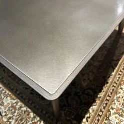 Couchtisch Blend Platte Metall Peltrox Rahmen Esche Grau Gestell Esche Bronzefarben