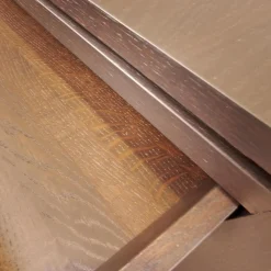 Couchtisch Bordeaux Eiche Dunkel Wengefarbig Inklusive 2 Schubladen Und 2 Tablarauzügen