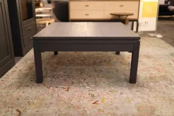 Couchtisch Bordeaux Europäische Wildkirsche Massiv Anthrazit