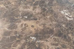 Couchtisch Collect Large Platte Marmor Emperador Braun Gestell Eiche Massiv FSC