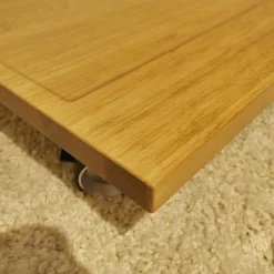 Couchtisch CT 160 Natur Eiche Klarglas Optiwhite