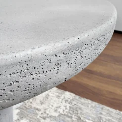 Couchtisch Diam.70 Beton Anthrazit