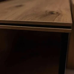 Couchtisch Fablo Würfelform Balkeneiche Lack Bianco Weiß Matt