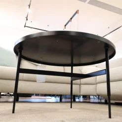 Couchtisch Gio Tischplatte Black Schwarz Gestell Metall Pulverbeschichtet Schwarz