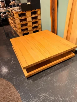 Couchtisch Kernbuche Geölt Mit Rollen