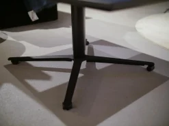 Couchtisch Kolo K 736 Platte Eiche Schwarz Höhenverstellbar Metall Sternfuß Schwarz