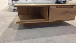 Couchtisch Lavaro Wildeiche Bianco Geölt Mit 2 Schubkästen