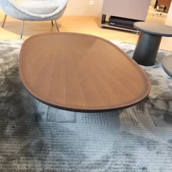 Couchtisch Louisa Platte Und Gestell Holz Eukalyptus Braun