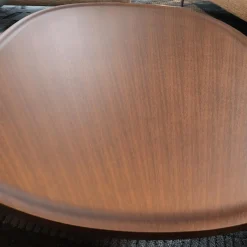 Couchtisch Louisa Platte Und Gestell Holz Eukalyptus Braun