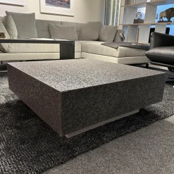 Couchtisch MDF Betonoptik Grau