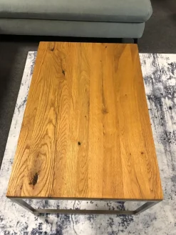 Couchtisch Modell AC90-L Eiche-Kern-Altholz