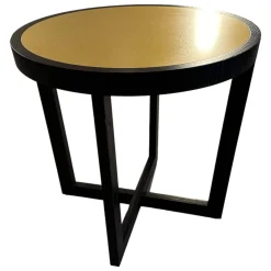 Couchtisch Mood BW-T-107-100 Platte Holz Goldton Gestell Holz Esche