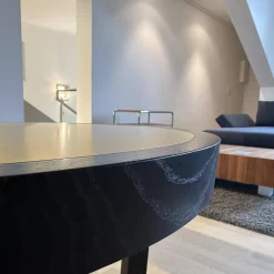 Couchtisch Mood BW-T-107-100 Platte Holz Goldton Gestell Holz Esche