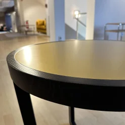 Couchtisch Mood BW-T-107-100 Platte Holz Goldton Gestell Holz Esche