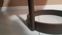 Couchtisch Sposa Tischplatte Leder Lipano Fondente