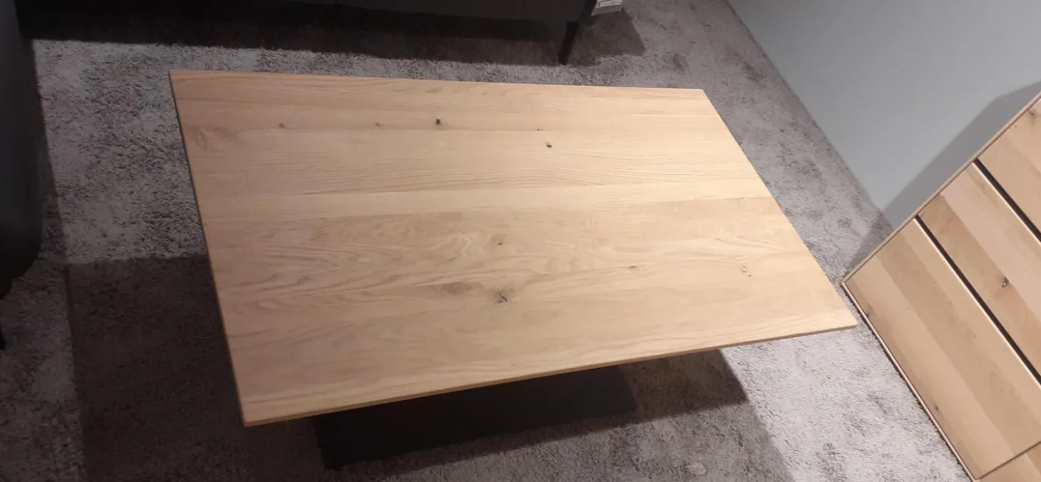 Couchtisch Valero Asteiche Bianco Massiv Geölt