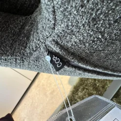 Drehsessel Cordia Stoff 8144 Braun-Grün Gestell F01 Schwarzbraun