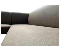 Eckbank 4195 Lederoptik Nougat Braun Gestell Lederoptik Nougat