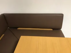 Eckbankgruppe Modell Trendline 350 Wildeiche Natur Bezug Kunstleder Braun