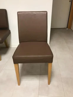 Eckbankgruppe Modell Trendline 350 Wildeiche Natur Bezug Kunstleder Braun