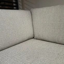 Eckgarnitur Adino Bezug Stoff 4183 Shaggy 3525 Light Grey Grau Und 1605 Velvet Raven Anthrazit Ohne Kissen