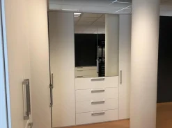 Eckschrank Horizont 10 Polarweiß Innen Leinenoptik