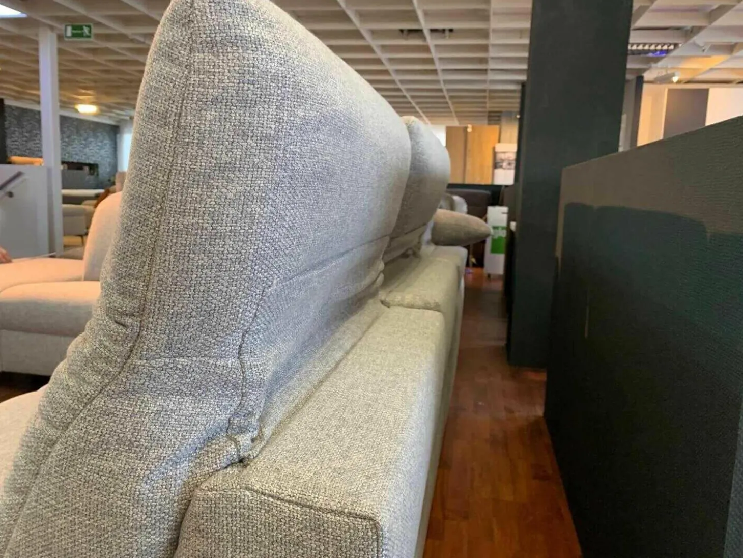 Ecksofa 1061 Stoff 14 Bodflu8 Gletscher Superlastic Med Fuß 68 Bronze