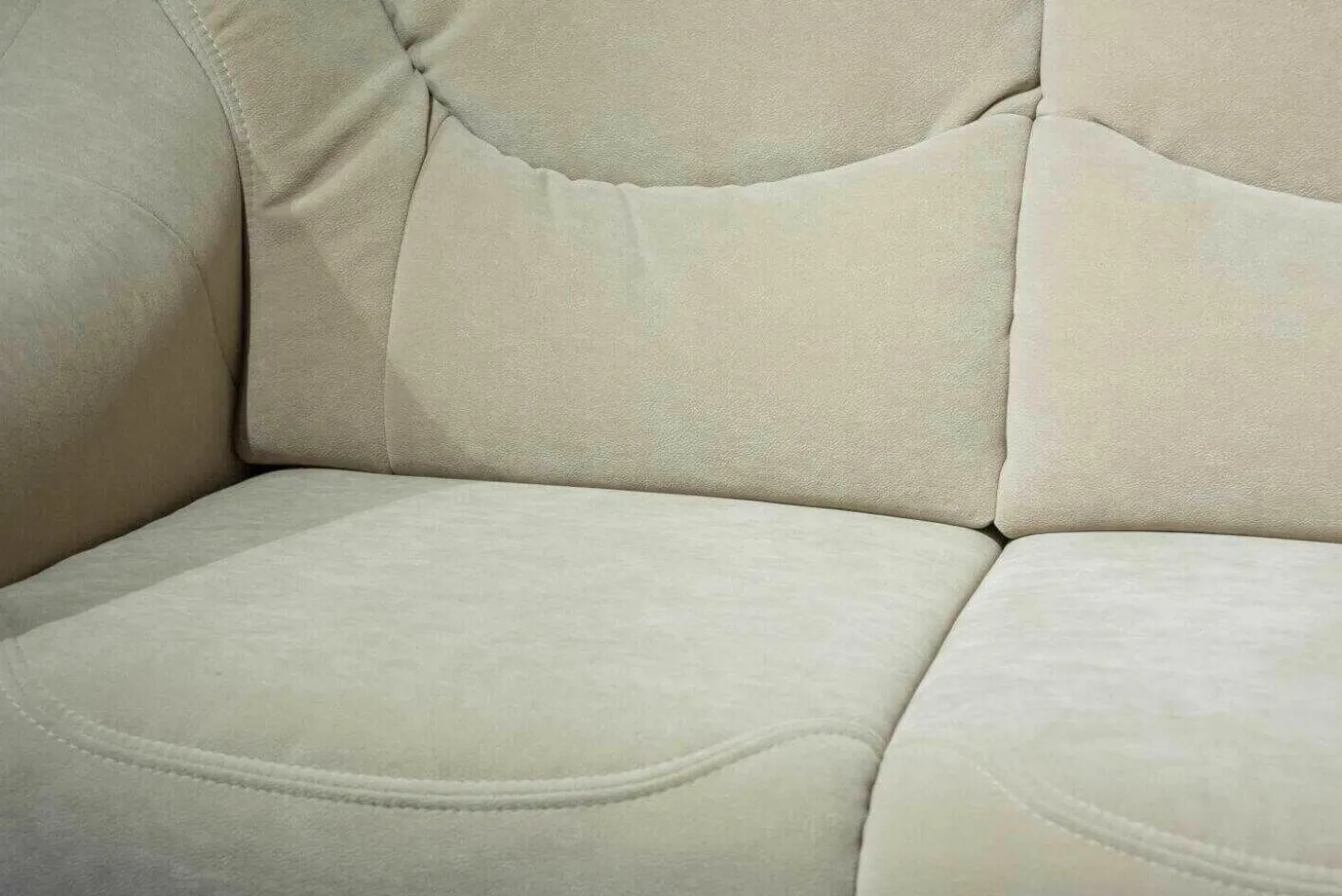 Ecksofa 1951 Stoff Nuvano Sand Beige Relaxfunktion