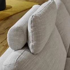 Ecksofa Barcley Stoff City 4 Grau Füße Schwarz Mit Relaxfunktion