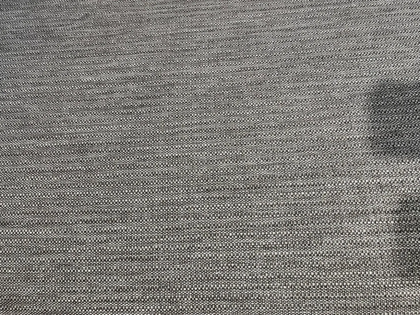 Ecksofa Belt Stoff Gemma Titanio D170 Marine Iron Grau mit Hocker