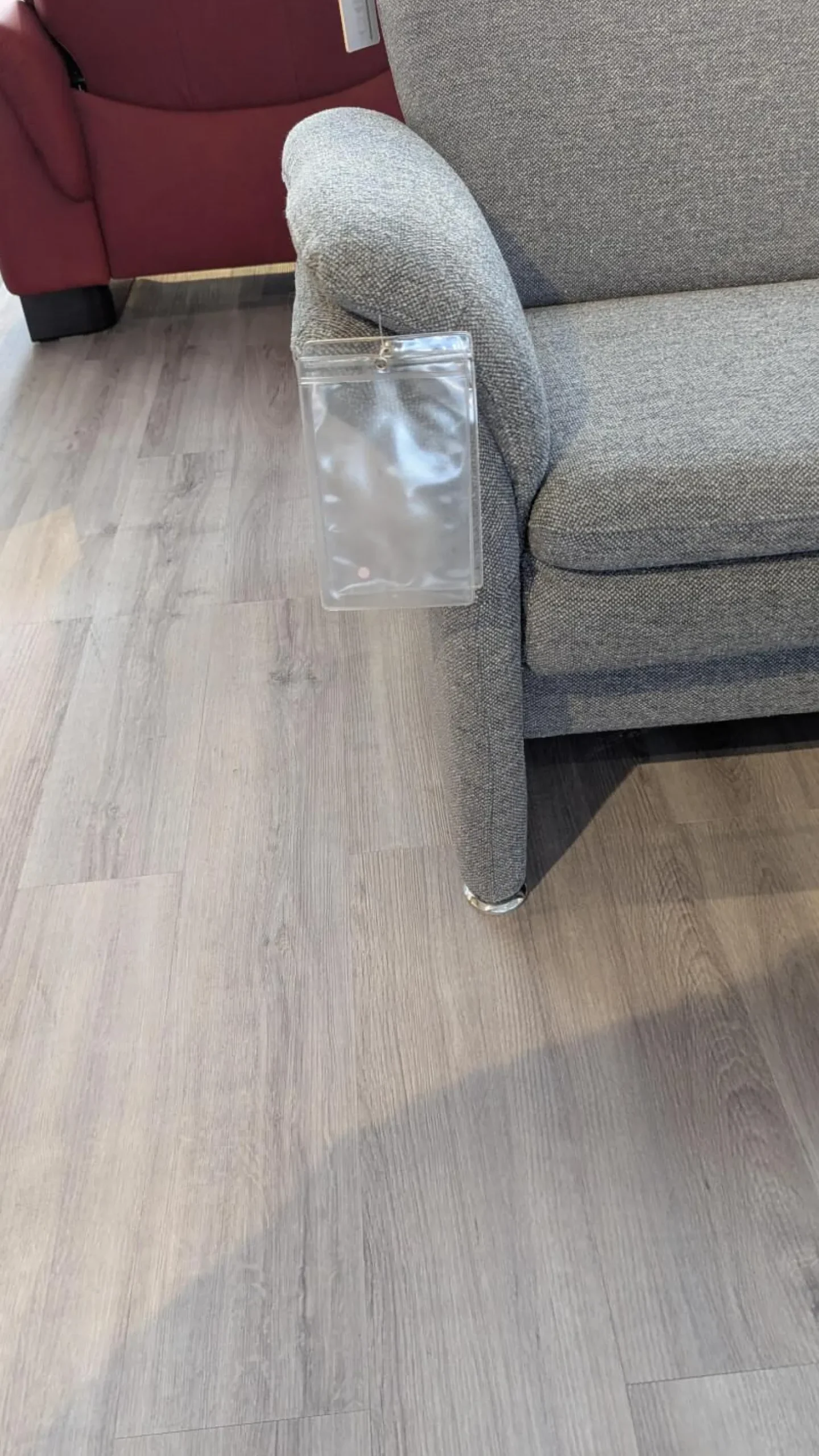 Ecksofa Chronos Stoff Medusa Rauchblau Grau Blau Metallfuß M01 Poliert Armlehne Klappbar Inklusive Kopfstütze