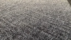 Ecksofa Edge Stoff Zest 12 Blau Grau Gestell Edelstahl Inklusive Kissen