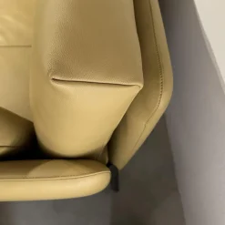 Ecksofa Enna Leder 17882 Ceras 8290 Argile Füße Epoxy E2200 Nuit Silk