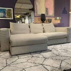 Ecksofa Hamptons Bezug Brescia 03 Beige