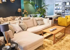 Ecksofa Little Makaha Stoff B Luxury 16 Fuß Metall Verchromt