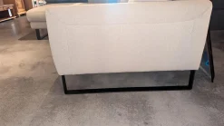 Ecksofa Living Stoff Solanto 180 Dolphin Grau Fuß MR1 Schwarz