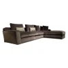 Ecksofa Maxalto Solatium Stoff Sirio Anthrazit 2053153 mit 7 Kissen