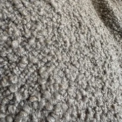 Ecksofa Mell Lounge Stoff 8143 Taupe Grau Füße Verchromt Mit Kunststoffgleitern