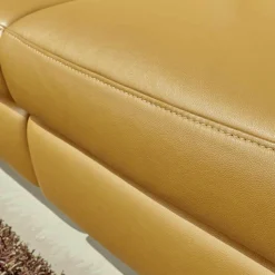 Ecksofa MR7300 Leder 22 Whisky Mit Relaxfunktionen