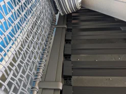 Ecksofa Ribes Outdoor Stoff Elisir Nature mit 7 Kissen