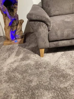 Ecksofa Rockport A Stoff Cord 83 Cacao Braun Füße Massivholz Geölt Inklusive Motorischem Sitzauszug