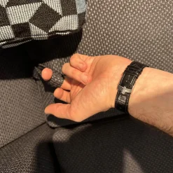 Ecksofa Roro In Stoff 3687/98 Dunkelblau Gestell In Metall Schwarz Pulverbeschichtet Mit Drehsitzen