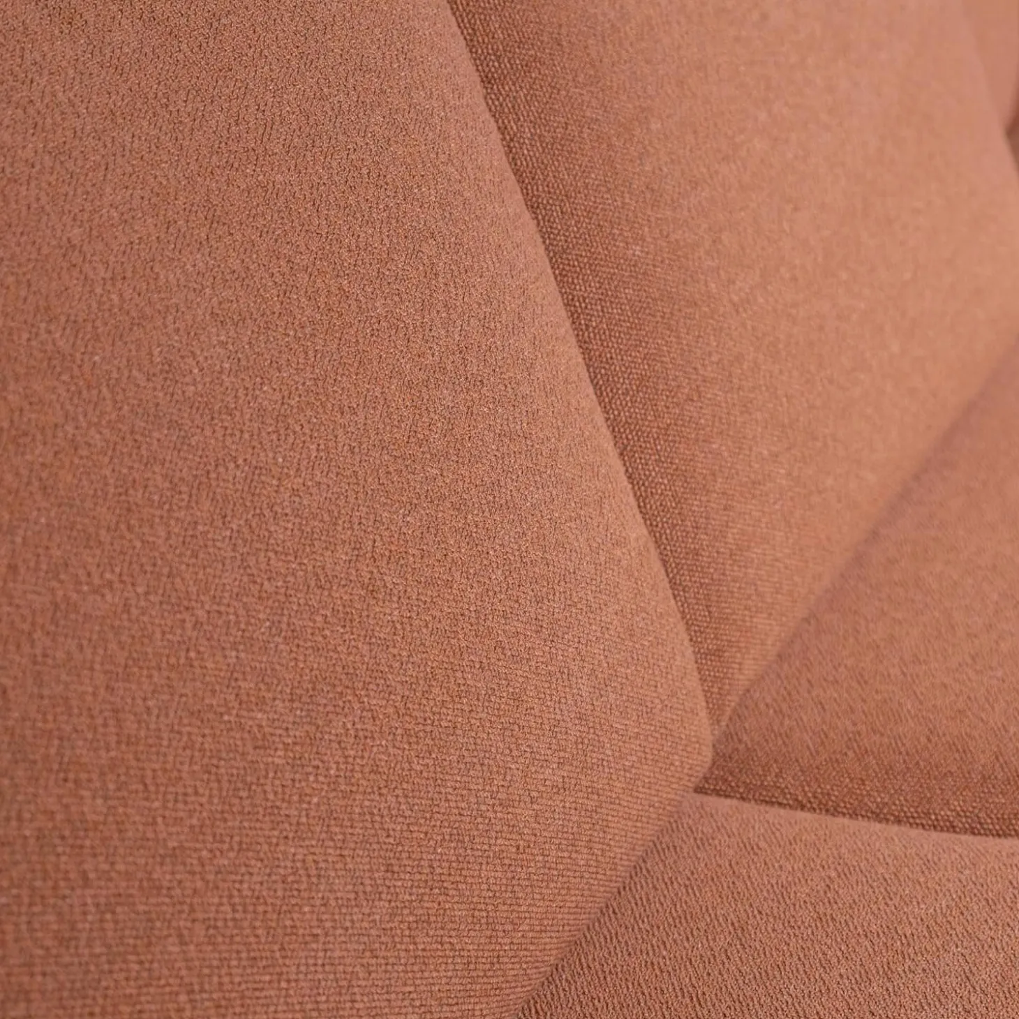 Ecksofa Spektra 1178 Bezug 24 Q2 Fashio Terra Rosa Braun Metallfüße Anthrazit