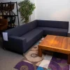 Ecksofa Suze Stoff Happy 48 Dark Blue Dunkelblau