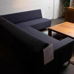 Ecksofa Suze Stoff Happy 48 Dark Blue Dunkelblau