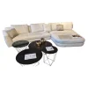 Ecksofa Tama Living Stoff 28 Pearl Beige