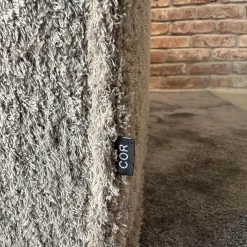 Ecksofa Trio Stoff 9047 Greige Gestellrahmen Buche Massiv Inklusive Hocker Und Kissen