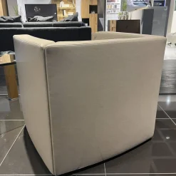 Einzelsessel CL 142.15 A Leder 43.400 Stone Drehteller Mit Rückholfunktion