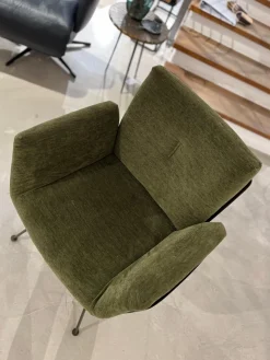 Einzelstuhl Alvo Stoff 8168 Moos Grün