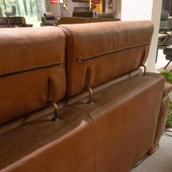 Elementgruppe Relaxa 6 0 Stoff Büffel Haselnuss Fuß Holz Eiche Geölt